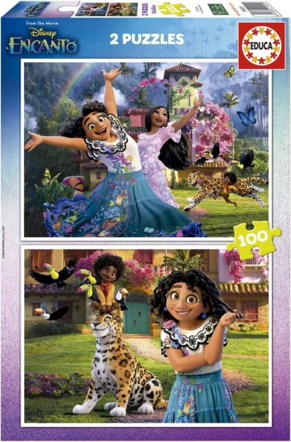Puzzle EDUCA Encanto 2x100 darab