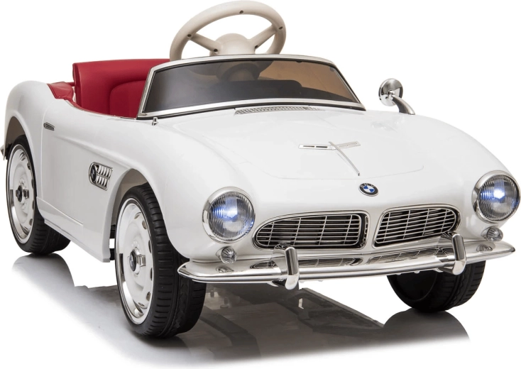 Gyermek elektromos BMW kisautó, fehér