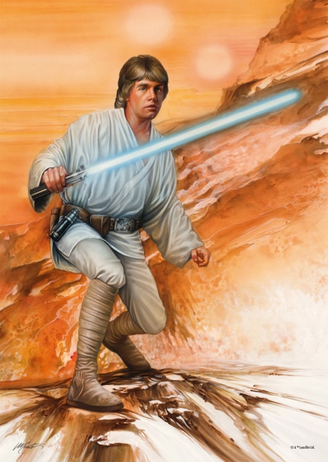 Puzzle Star Wars: Félelem nélküli 1000 darabos SCHMIDT
