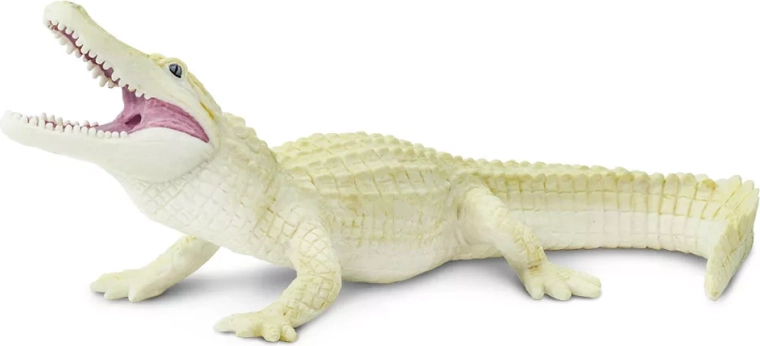 Albín krokodil Safari Ltd. – 1 db