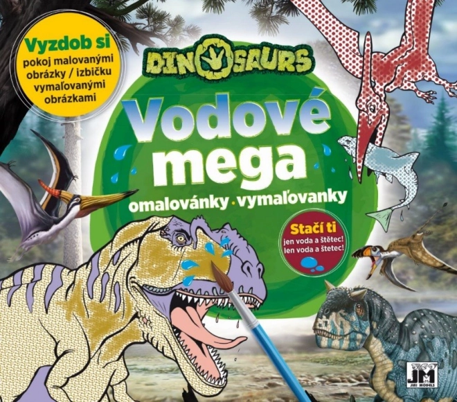 Jiri Models mega vizes kifestő dinoszauruszok - 1 db