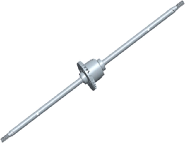 Hátsó differenciálmű WlToys modellekhez 12428