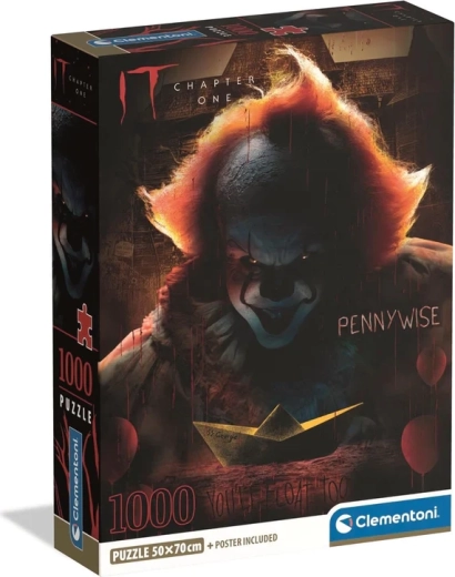 Clementoni puzzle Horror Collection 1000 darabos