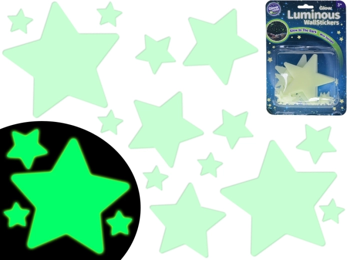 Világító csillagok gyerekszobába, 28 db