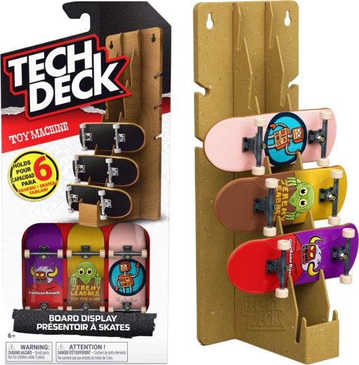 Tech Deck Toy Machine fingerboard-állvány 3 gördeszkával