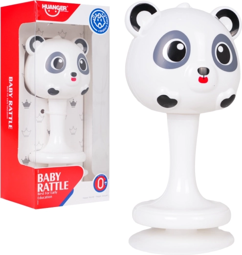 Baba csörgő Panda tapadókoronggal – 1 db