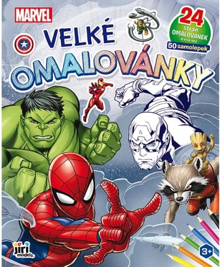 Marvel nagy színezőkönyv