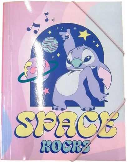 Lilo és Stitch A4 füzetborító gumipánttal - 1 db