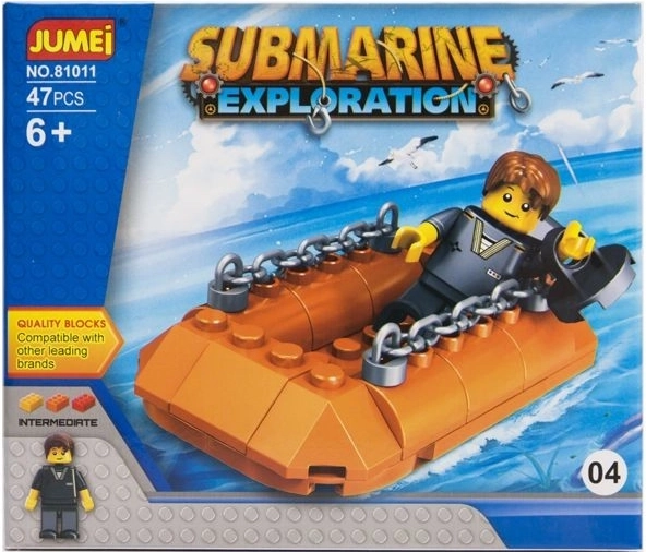 Jumei submarine exploration tengeralattjárós felfedezés építőkészlet 47 db elemmel – 1 db