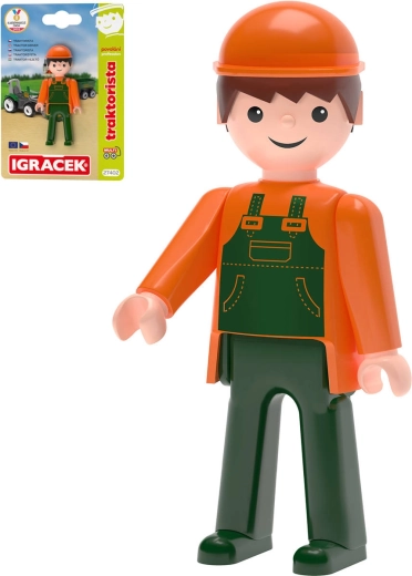 Efko Igráček MultiGO traktoros csuklós figura kártyán - 1 db
