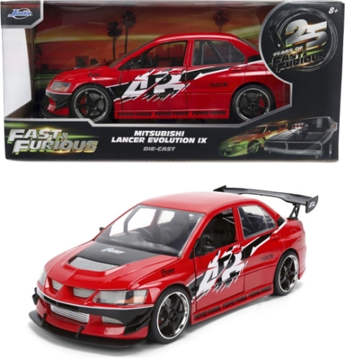 Jada Toys Fast & Furious Mitsubishi Lancer Evolution IX 2006 fém modell 1:24 - 1 db
