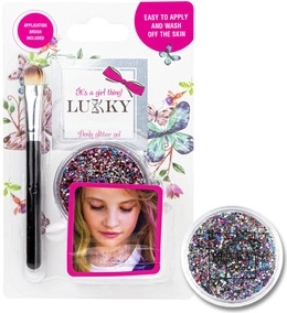 Lukky csillogó testzselé applikátorral