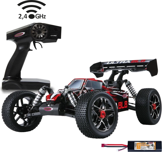 Jamara Ultra BL8 buggy 4WD 1:8 LiPo akkumulátorral