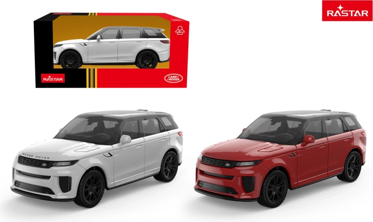 Rastar Range Rover Sport SV fém kisautó 1:43 fehér