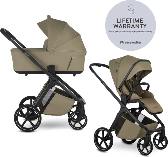 Easywalker Zoey Go kombinált babakocsi moss green