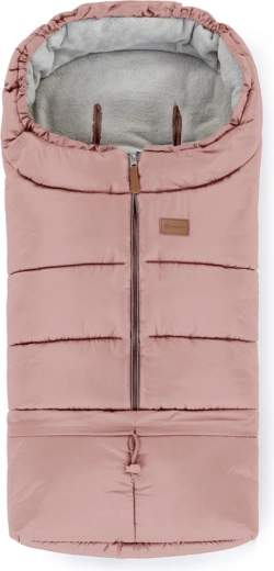 Petite&Mars állítható 3 az 1-ben bundazsák Jibot Dusty Pink