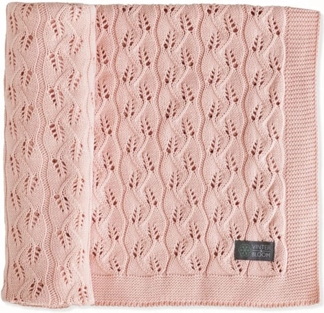 Vinter & Bloom takaró Moment Organic cloud pink