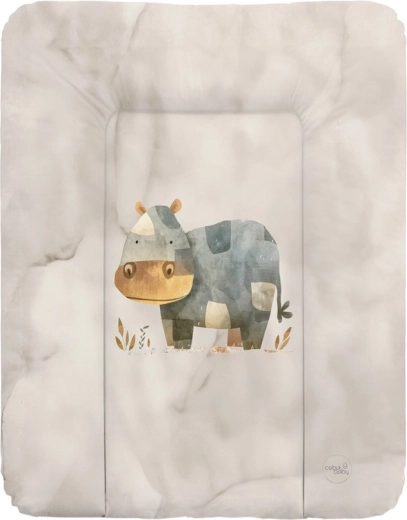 Ceba Baby puha pelenkázó alátét Basic Cosy Hippo 50 × 70 cm