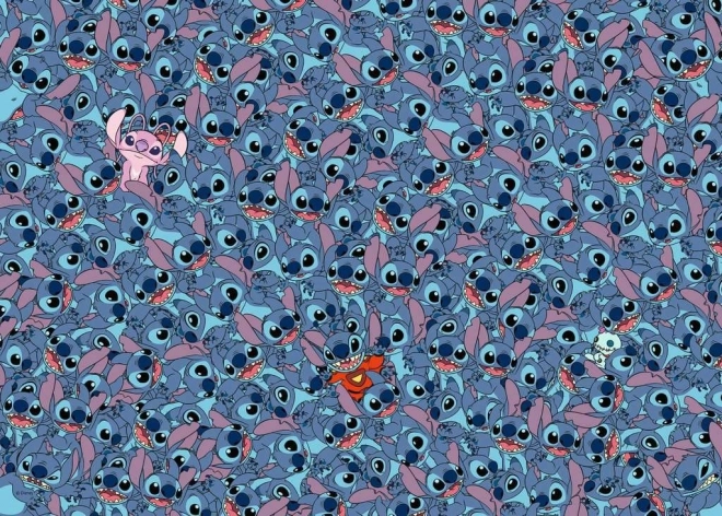 RAVENSBURGER DISNEY Stitch Challenge 1000 darabos puzzle