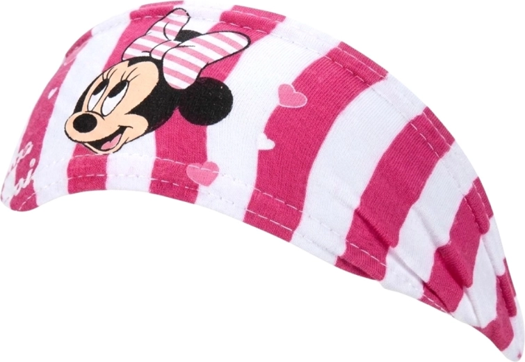 Disney Minnie fejpánt babáknak, málna színű - 1 db