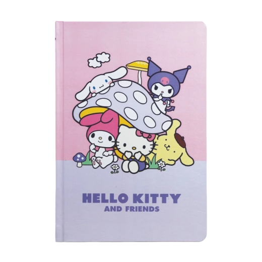 Hello Kitty és barátai A5 jegyzettömb – Mushroom