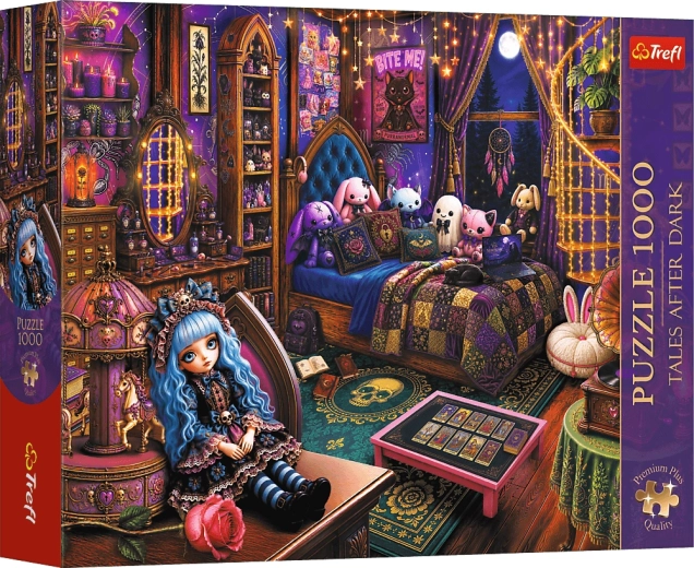 Trefl Puzzle Premium Plus Tales After Dark: Gótikus baba 1000 darabos