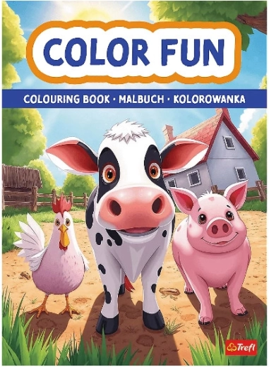 Állatok a farmon színező