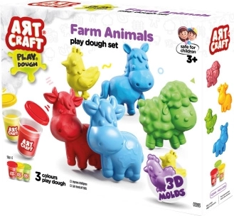 Art Craft gyurmaformázó készlet háziállatok 168 g