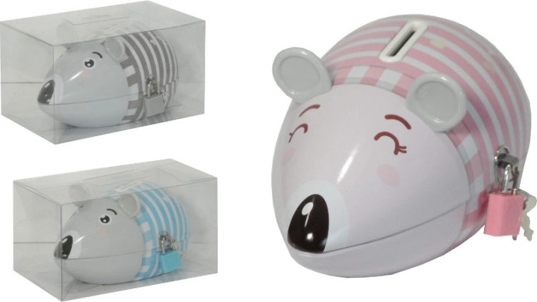 Egér persely – színes gyerekpersely