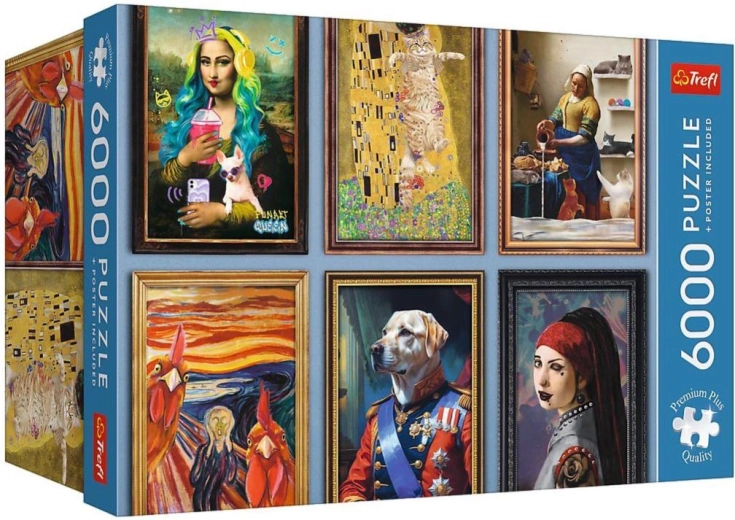 Trefl Premium Plus Fun Art Collection 6000 darabos puzzle