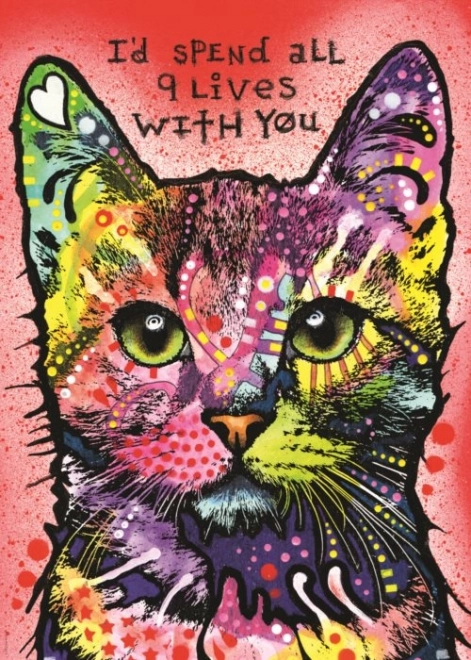 Heye Jolly Pets puzzle: Kilenc élet 1000 darab