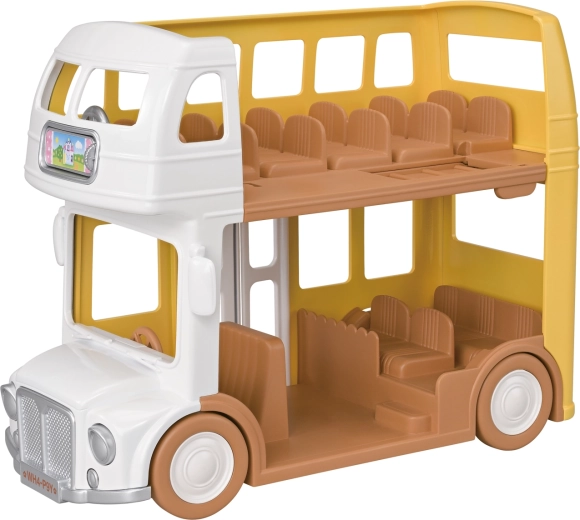 Sylvanian Families kétszintes óvodai busz