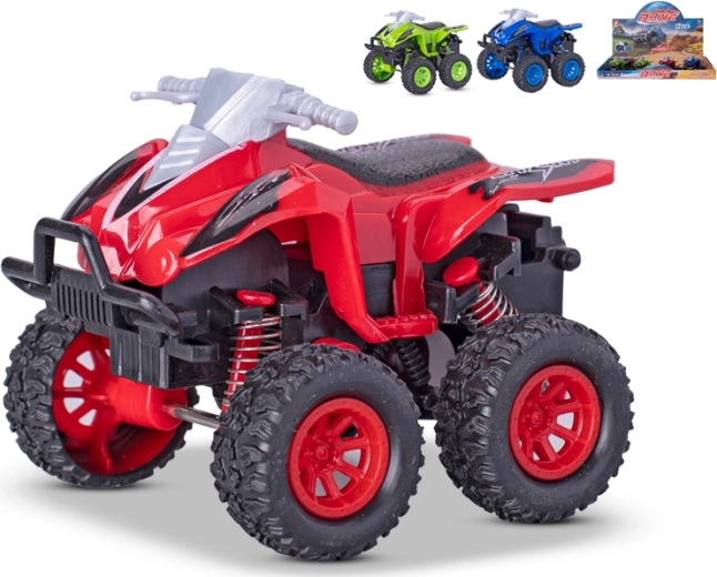 Gyerek négykerekű visszahúzós mechanizmussal, 8,5 cm