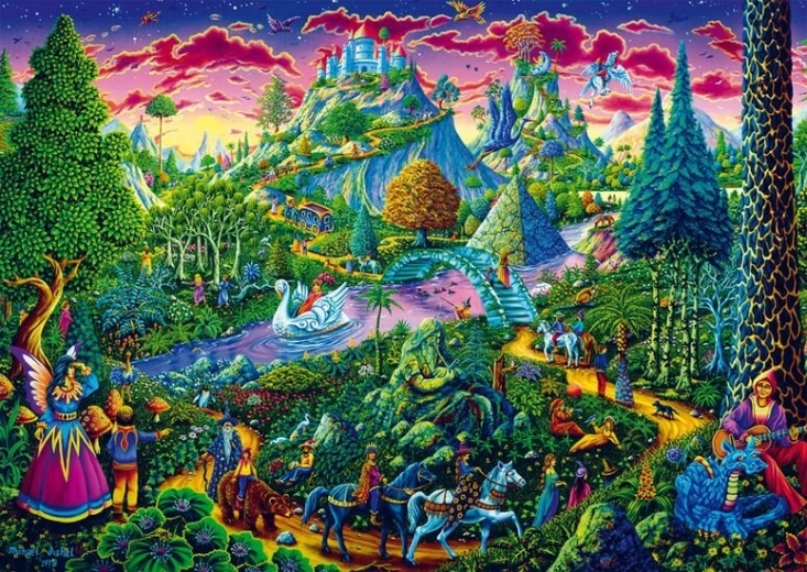 Puzzle Fantasztikus mesebirodalom 1000 darab SCHMIDT