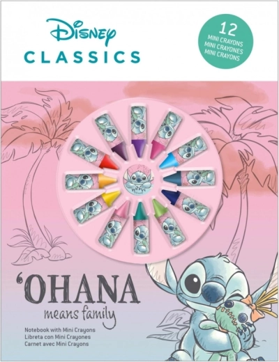 Színezőkészlet mini ceruzákkal – STITCH