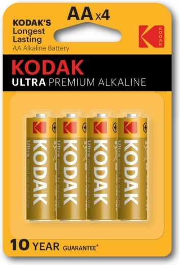 Kodak Ultra Premium alkáli elemek AA 1,5 V, 4 db