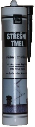 DEN BRAVEN Silver Line bitumenes tetőtömítő 310 ml, fekete