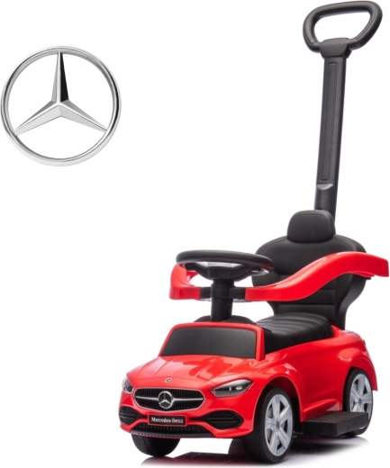 Milly Mally Mercedes-Benz C-Class piros tologatós lábbal hajtós járgány