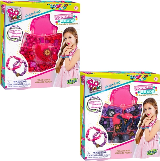 Tasia fa gyöngy karkötőkészítő készlet, 2 változat