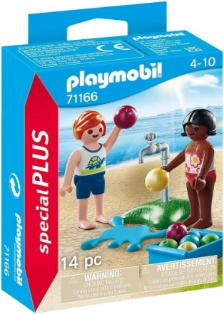 Playmobil Special Plus – gyerekek vízibombákkal