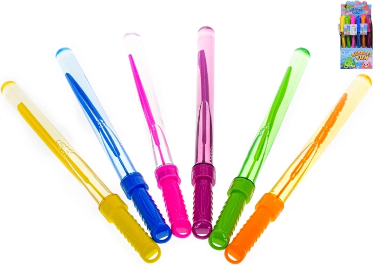 Buborékfújó cső 38 cm, 125 ml