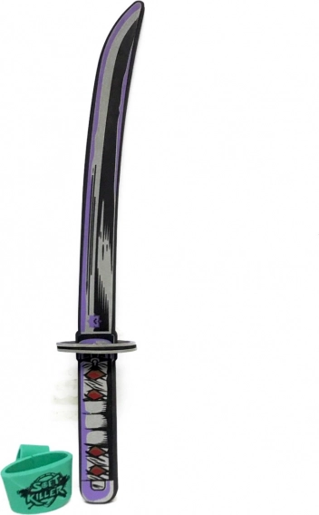 Lila Démon habkard – gyerek farsangi kiegészítő