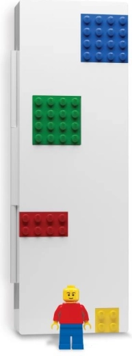 LEGO iskolai tolltartó minifigurával, színes