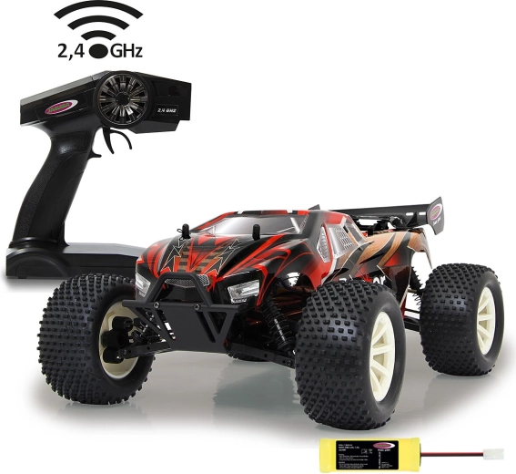 Jamara Brecter truggy 4WD 1:10 távirányítós (2,4 GHz), NiMH akkumulátorral