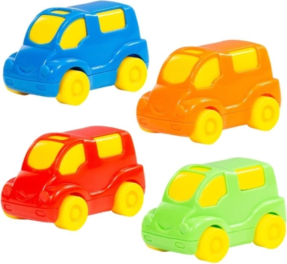 Auto Baby lakóautó műanyag kisautó a legkisebbeknek – 1 db