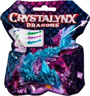 Crystalynx hajlítható sárkányos medál 15 cm - 1 darab