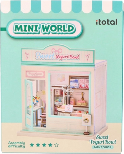 i-Total DIY miniatűr cukrászda makett