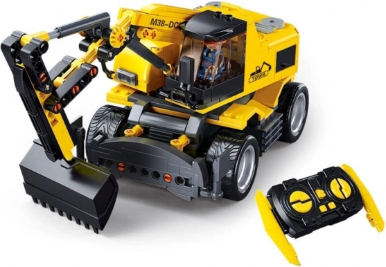 Sluban E7 Kerekes Kotró Távirányítással