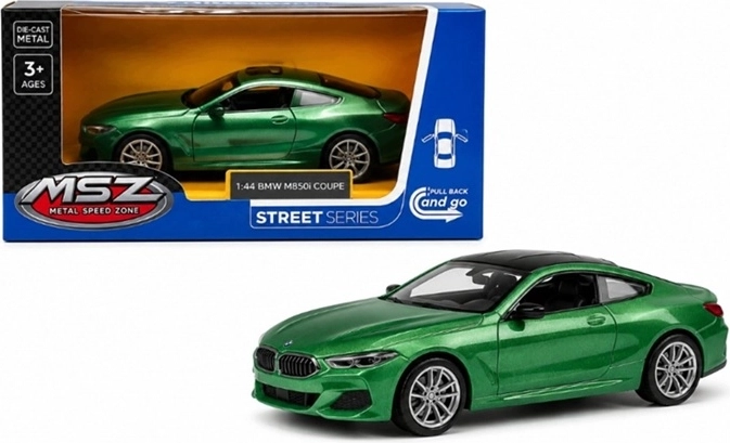 BMW M850i Coupé autómodell fény- és hangeffektekkel, zöld
