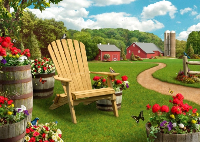 Puzzle Gyönyörű reggel 1000 darabos